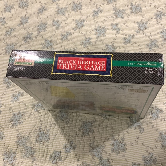 Black Heritage trivia Game NEW Sealed (By Geebee) 2-4 players/Teams Family Game - Picture 9 of 9